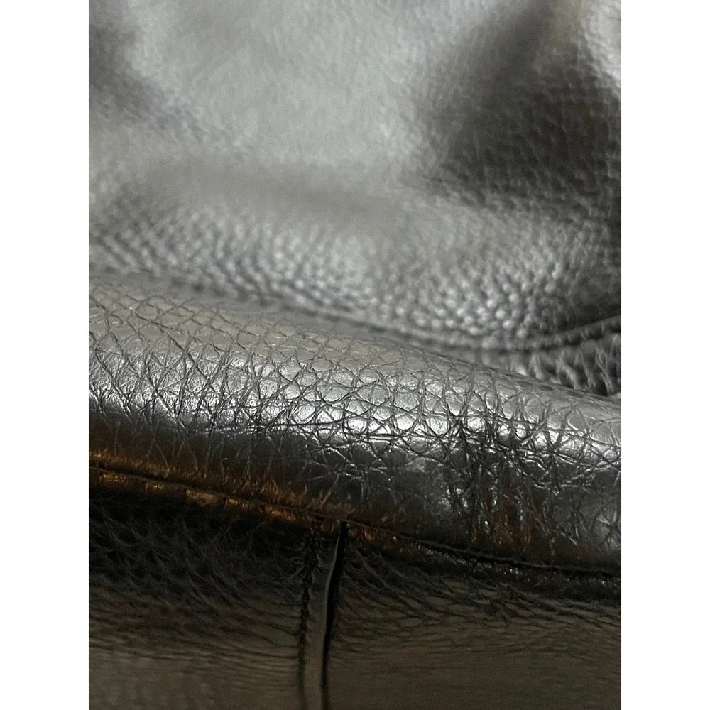 Coach Park Carrie Pebbled Leather Tote Bag